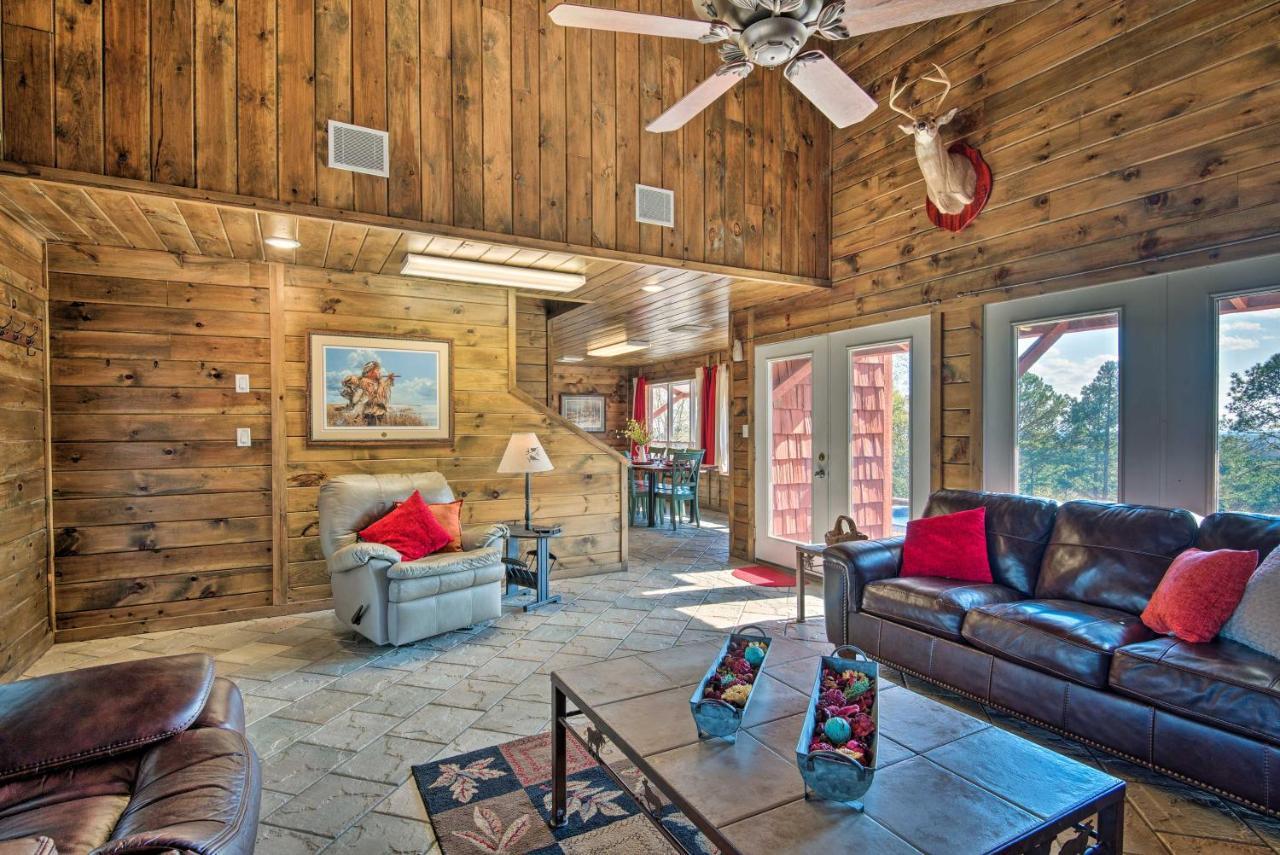 Broken Bow Mountaintop Home With Hot Tub! Ngoại thất bức ảnh