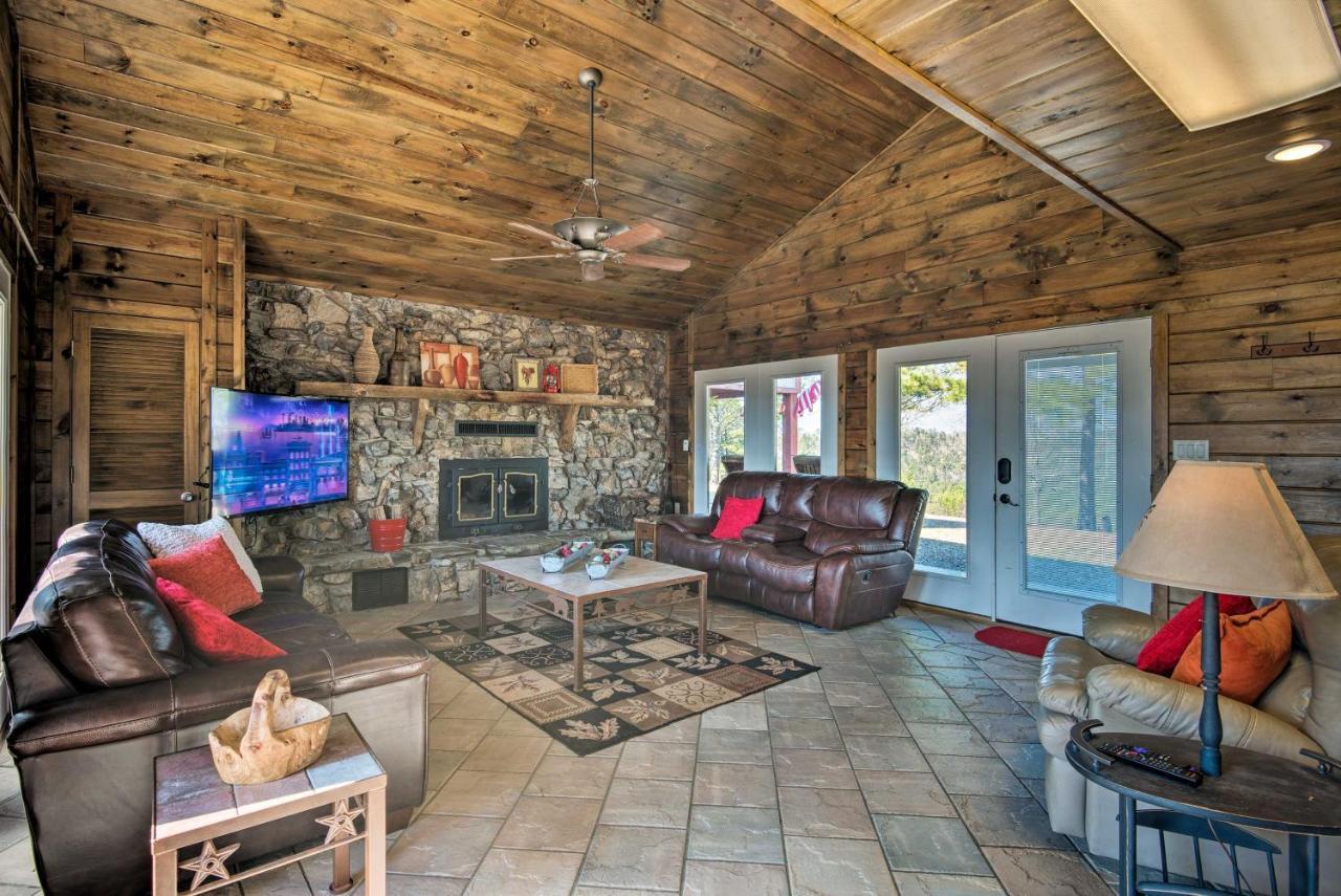 Broken Bow Mountaintop Home With Hot Tub! Ngoại thất bức ảnh
