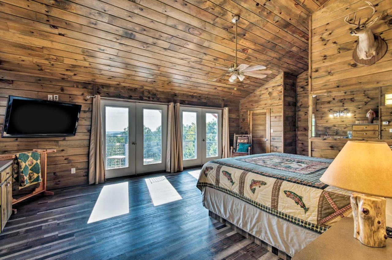 Broken Bow Mountaintop Home With Hot Tub! Ngoại thất bức ảnh