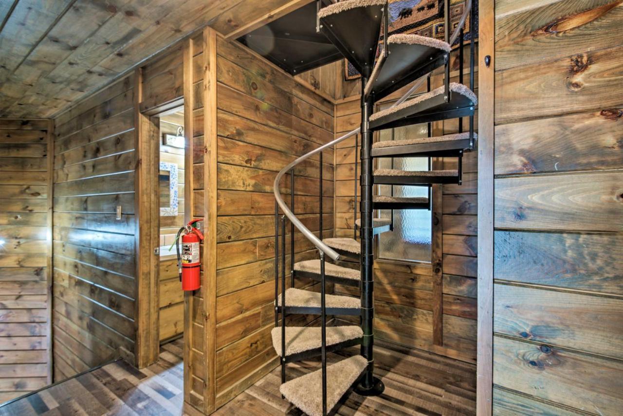 Broken Bow Mountaintop Home With Hot Tub! Ngoại thất bức ảnh