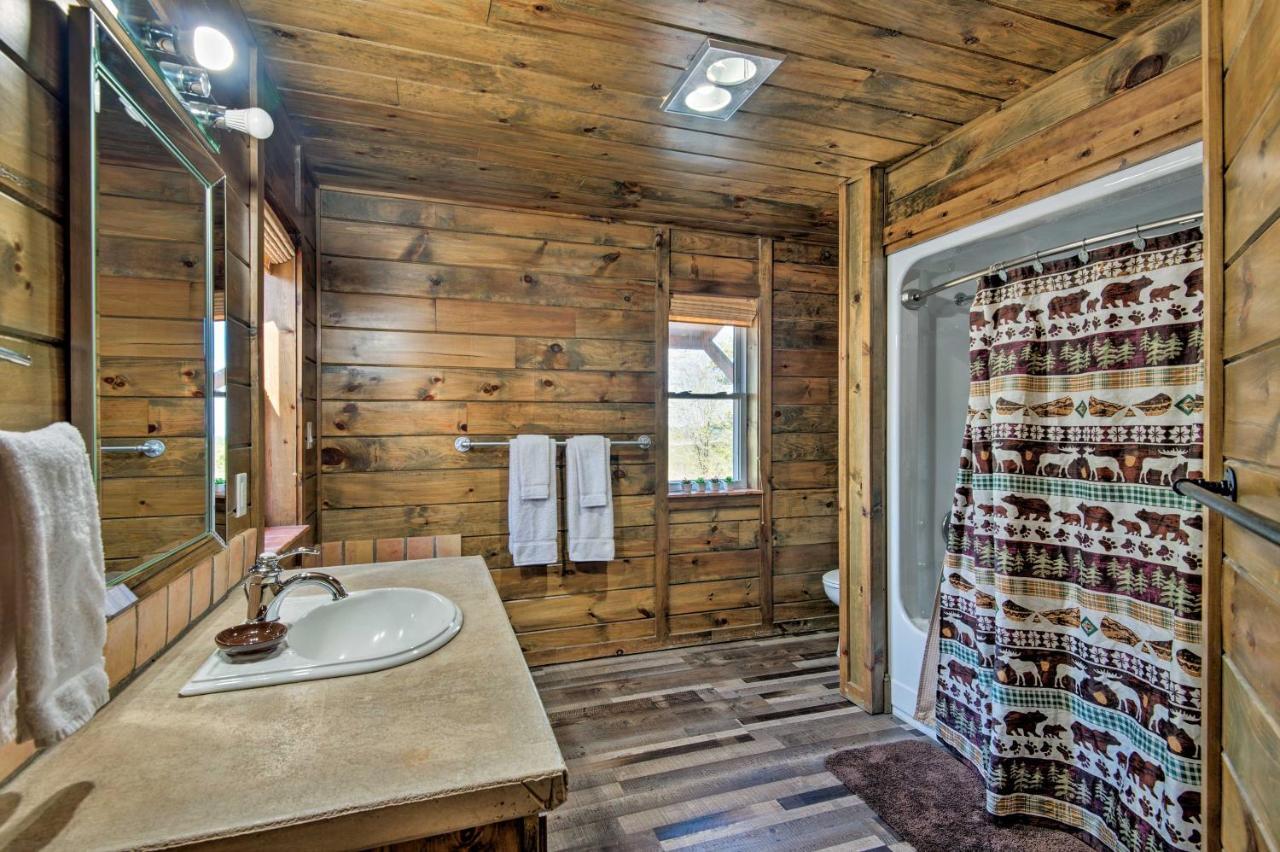 Broken Bow Mountaintop Home With Hot Tub! Ngoại thất bức ảnh