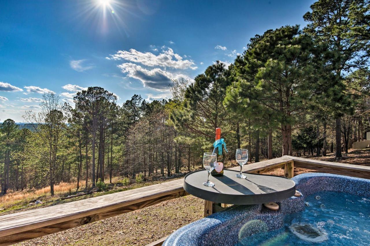 Broken Bow Mountaintop Home With Hot Tub! Ngoại thất bức ảnh