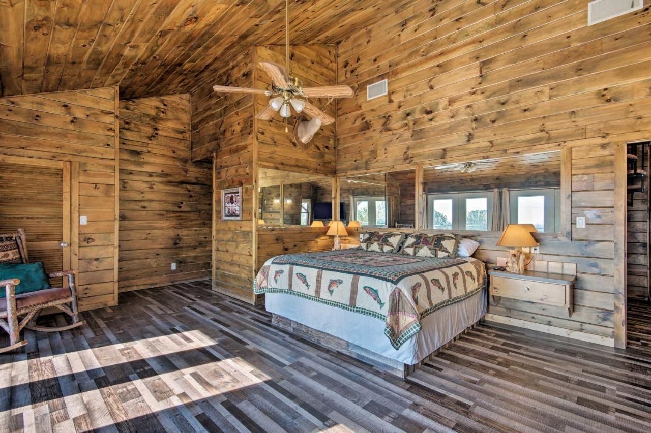 Broken Bow Mountaintop Home With Hot Tub! Ngoại thất bức ảnh